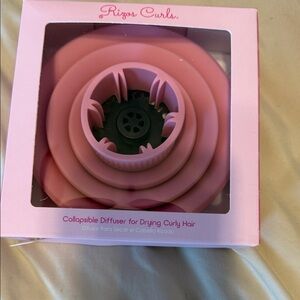 Rizos Curls Pink Collapsible Hair Diffuser
